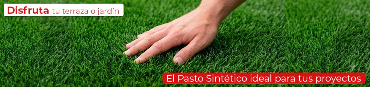 Disfruta tu terraza o jardín: el pasto sintético ideal para tus proyectos