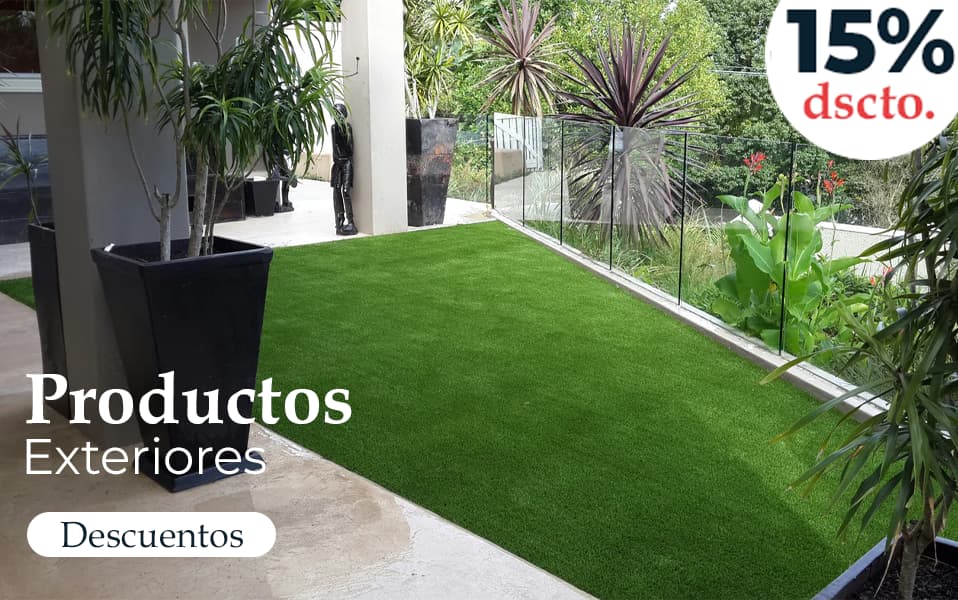 Productos para exteriores