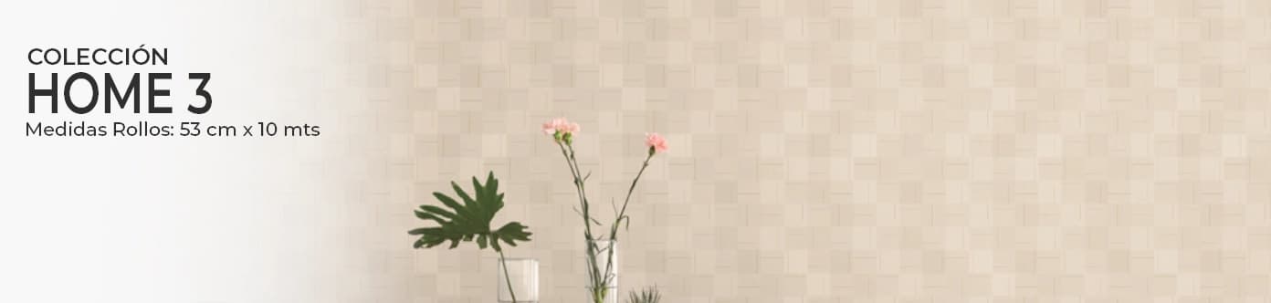 Ambiente con papel mural de la colección Living AG Home 3